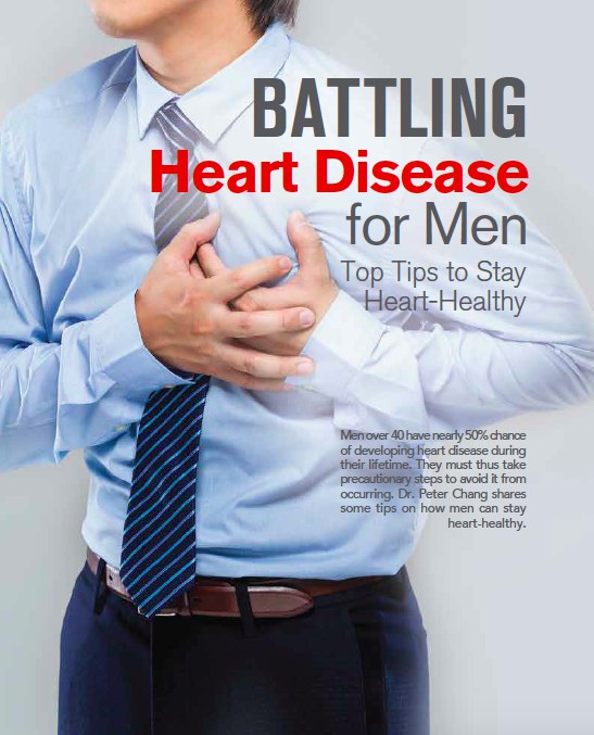 Battling Heart Disease for Men Poster