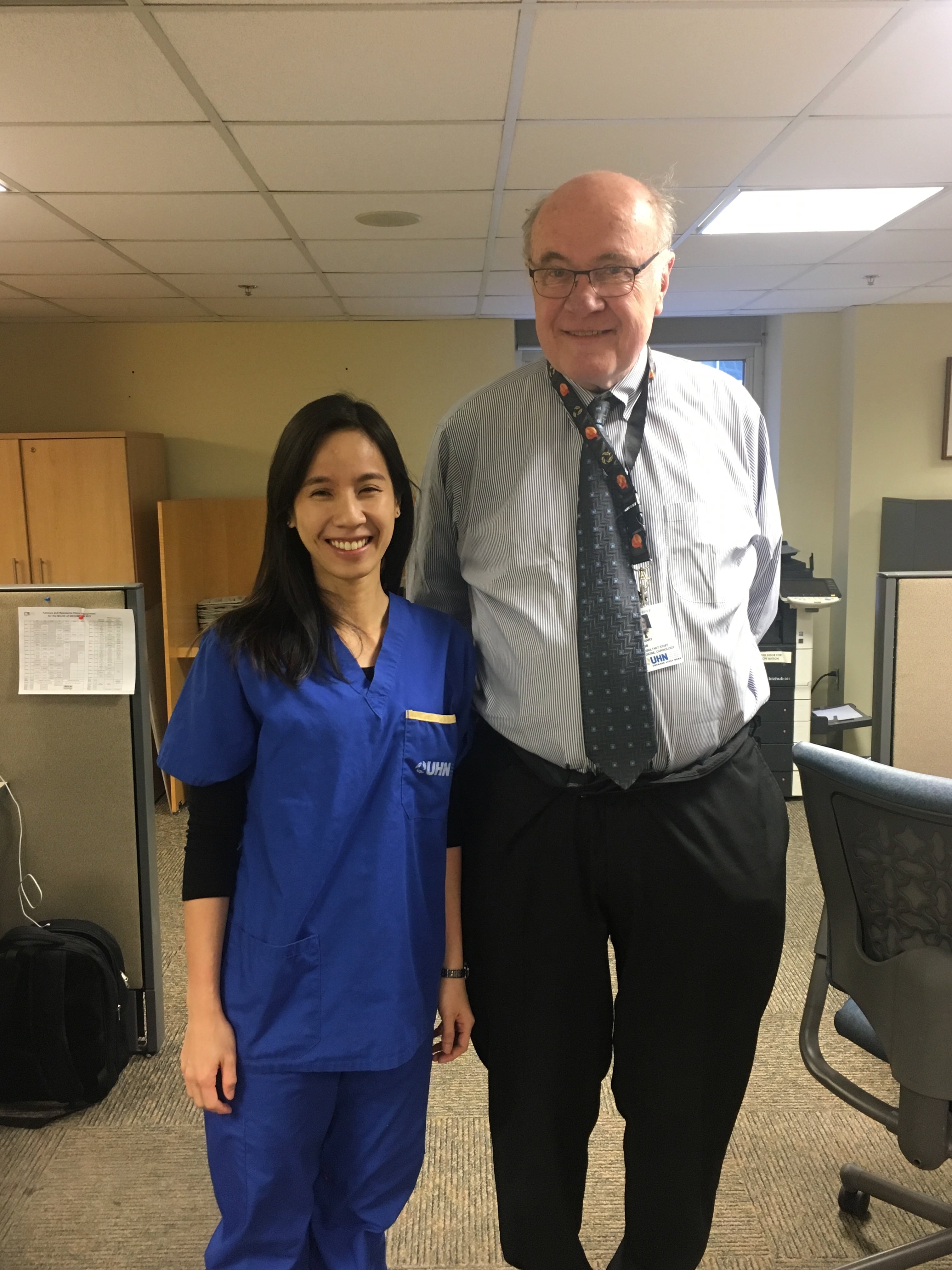 Asst. Prof Low Ting Ting with Dr. Gary Webb