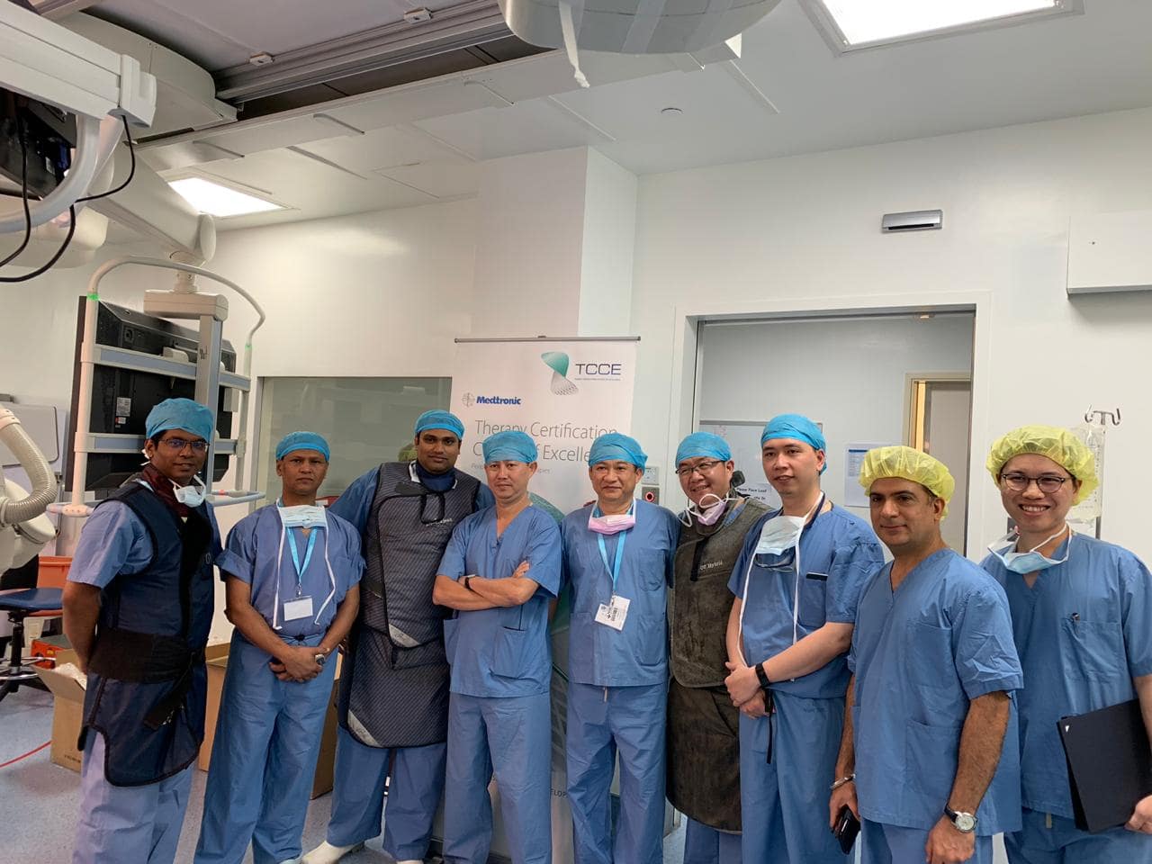 Participants from various Asian countries consisting of interventional radiologists and vascular surgeons.