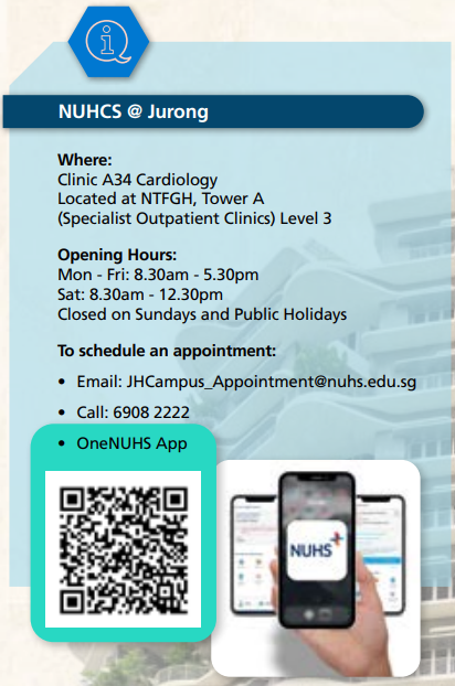 Information on NUHCS at Jurong