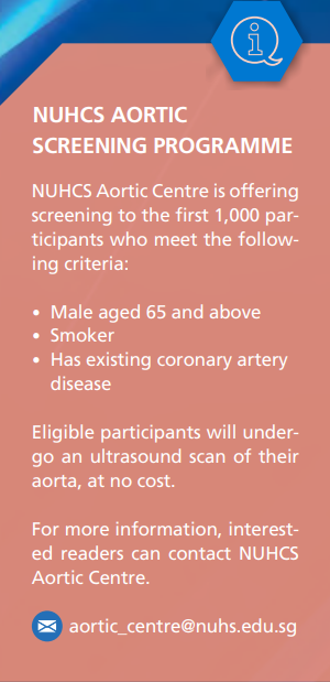 Information on NUHCS Aortic Screening Programme