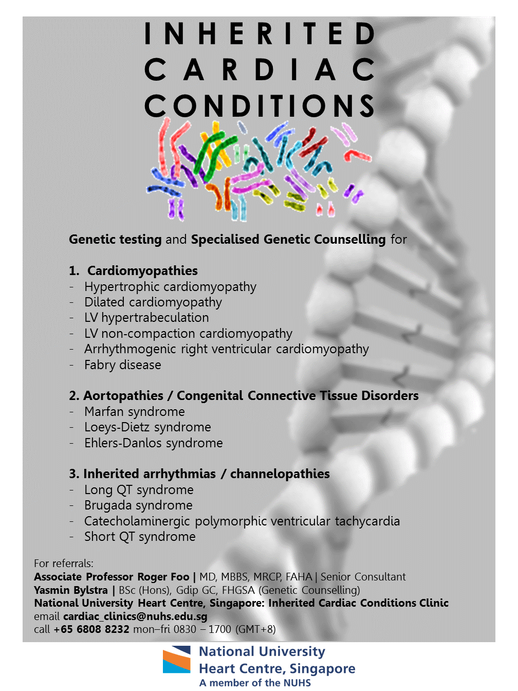 Inherited Cardiac Conditions Poster