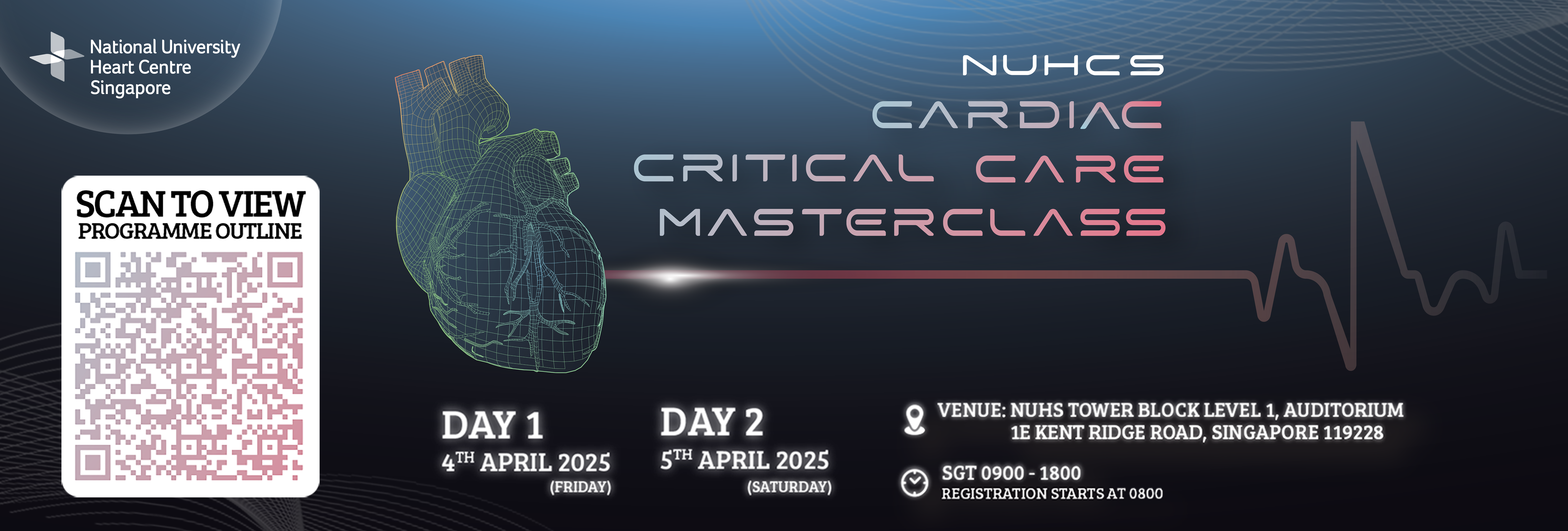 NUHCS Cardiac Critical Care Masterclass 2025 Desktop Carousel