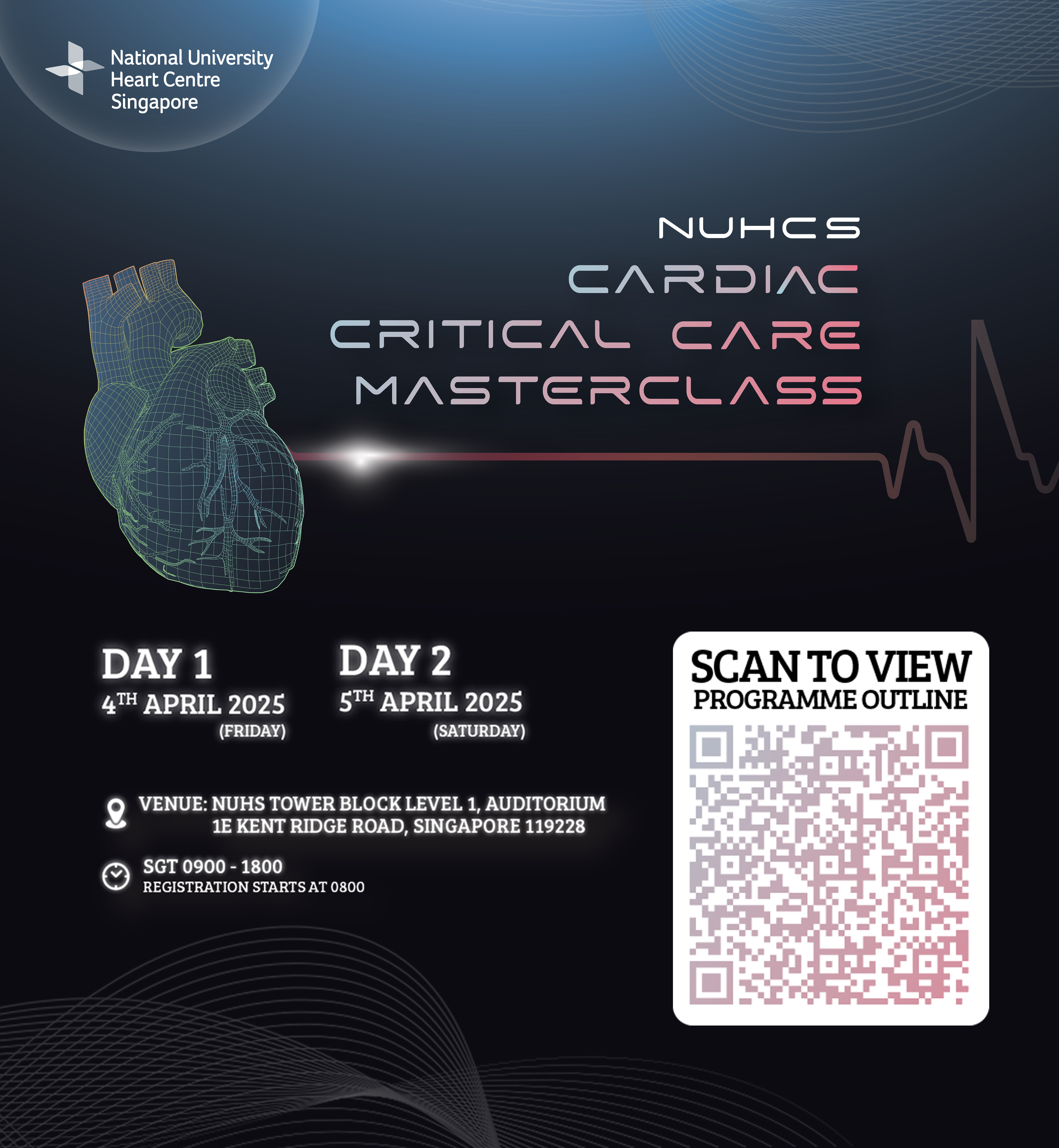 NUHCS Cardiac Critical Care Masterclass 2025 Mobile Carousel